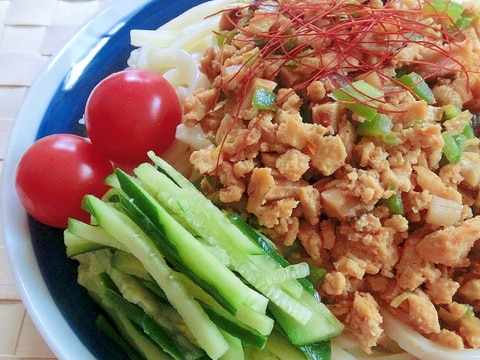 冷凍うどんで肉？味噌うどん✿